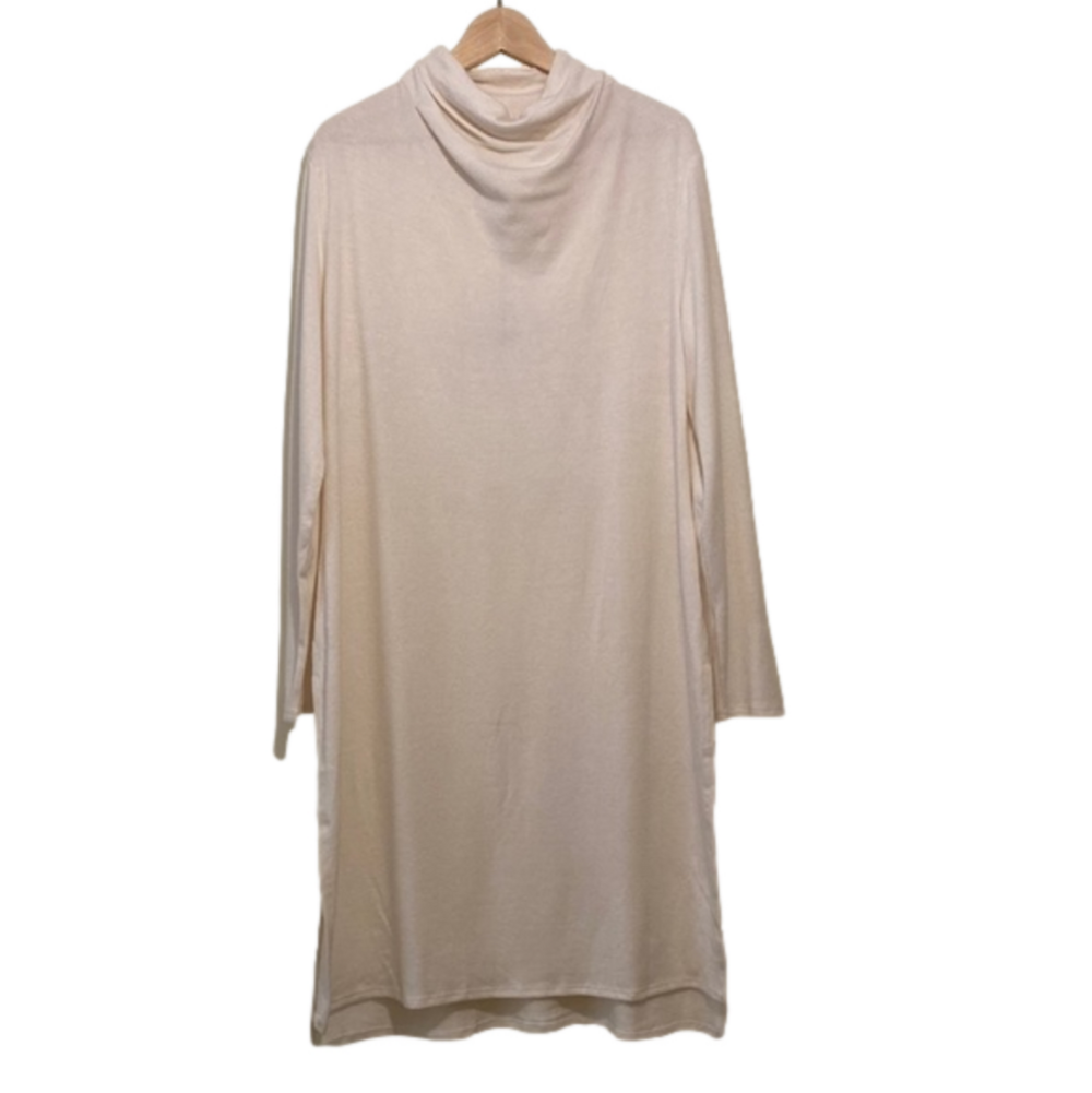 Nordstrom H by Halston tunic cream dress . Size L . New